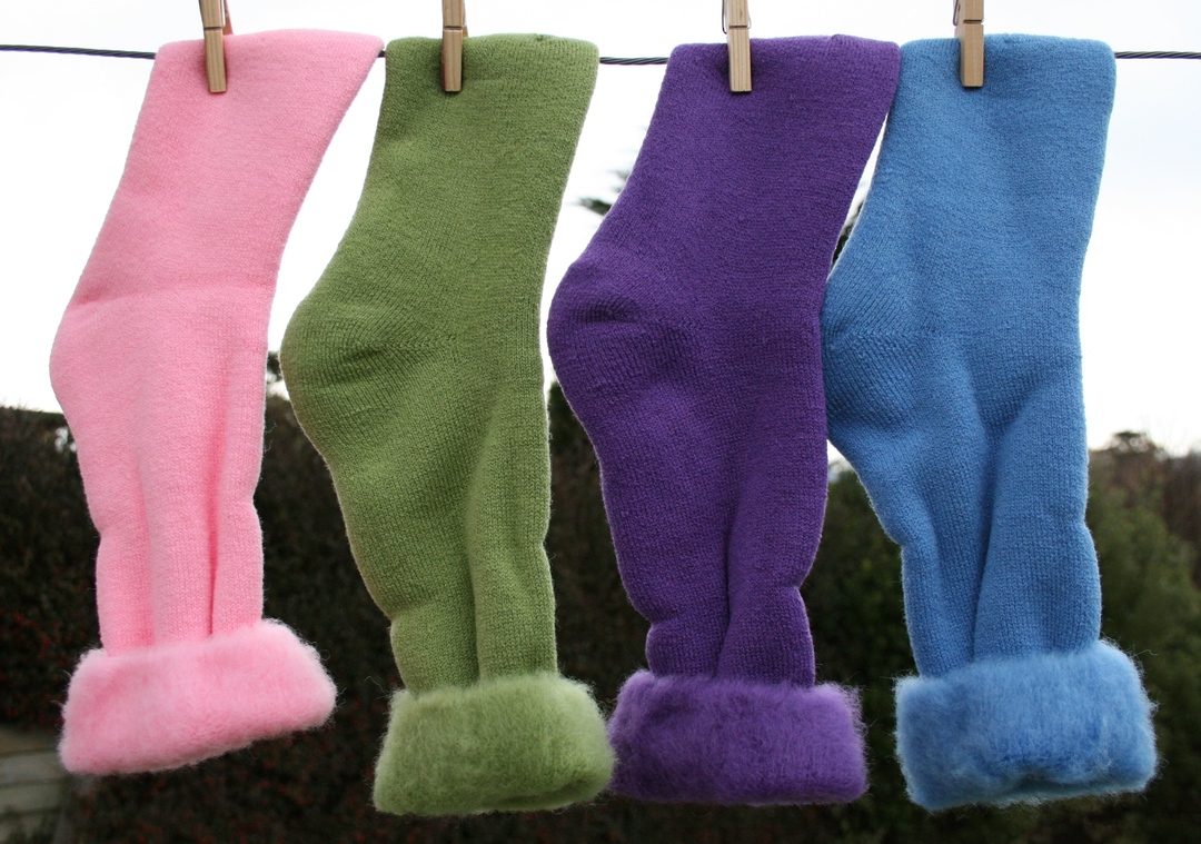 Slipper Sock or Bed Sock - Unisex - one size fits all & XL. image 4